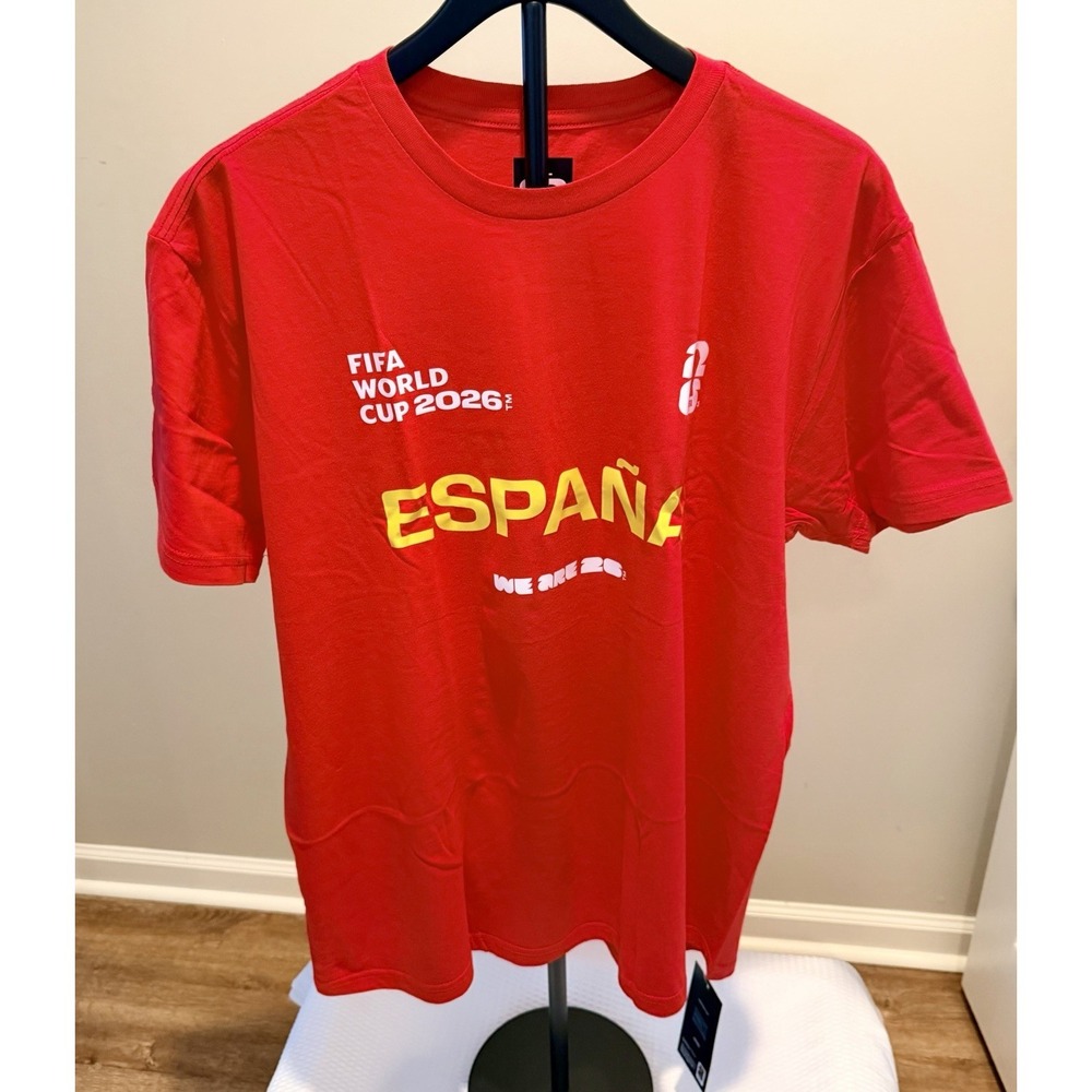 FIFA World Cup 2026 Spain Shirt – Official "We Are 26" Team Spain T-Shirt